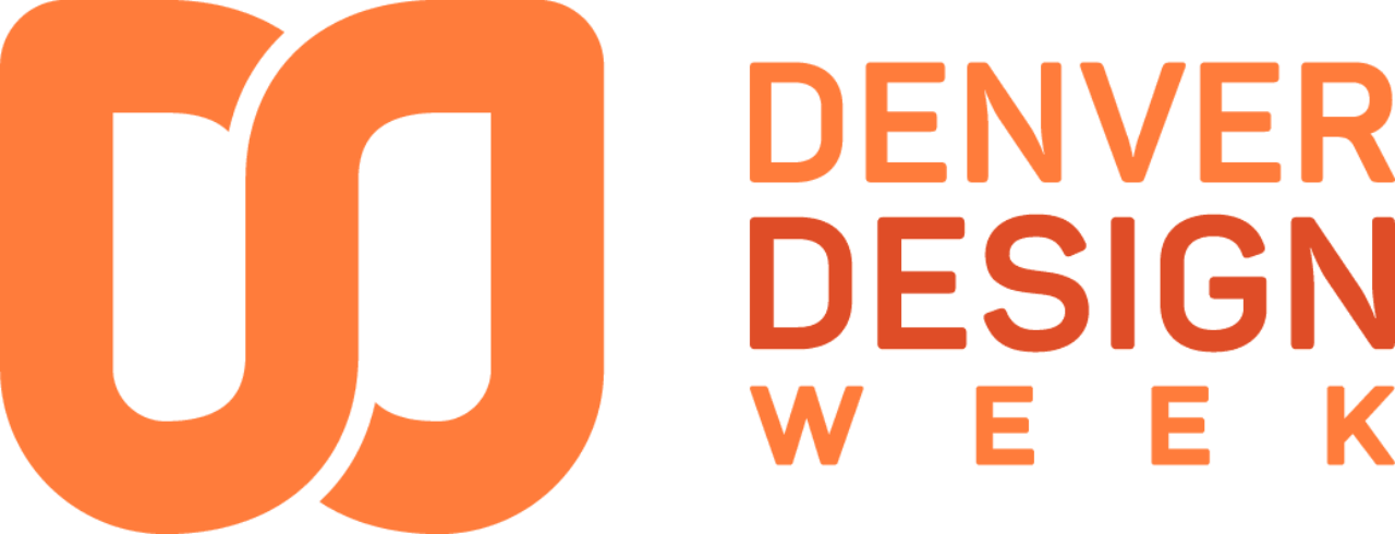 Denver Design Week Logo in Orange